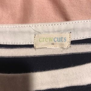 Navy and white Crew Cuts dress